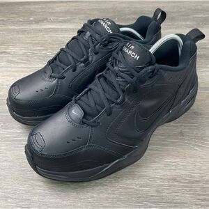 Nike Men's Air Monarch IV Training Shoe (Extra Wide/4E) - Black/Black SZ 11